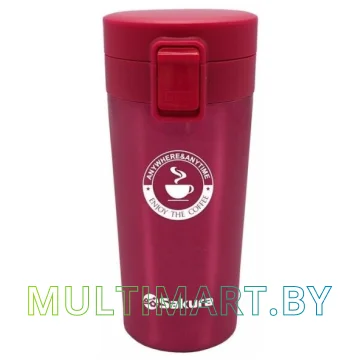 Термокружка Sakura TM-01-380P 0.38 л (розовый)